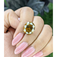 11.69 Ct. Brownish Yellow Zircon from Ceylon (Sri Lanka) Life Style