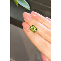 3.64 Ct. Peridot from Pakistan Life Style