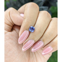 0.80 Ct. Violetish Blue Tanzanite from Tanzania Life Style