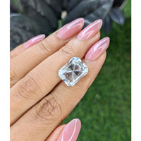 7.43 Ct. Blue Aquamarine from Ceylon (Sri Lanka) Life Style