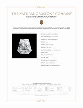 2.60 Ct. Blue Aquamarine from Ceylon (Sri Lanka) Scan Report