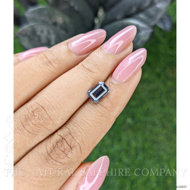 1.90 Ct. Greyish Blue Spinel from Ceylon (Sri Lanka)
