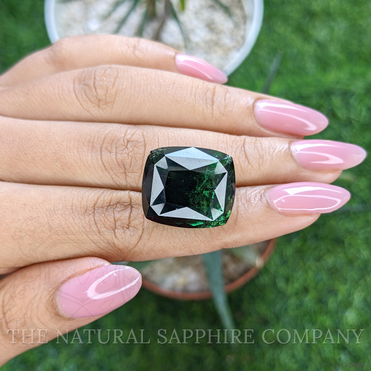 36.95 Ct. Green Tourmaline from Ceylon (Sri Lanka)