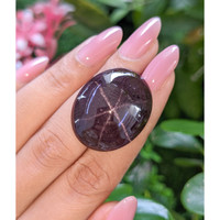 47.30 Ct. Pinkish Purple Star Garnet from Ceylon (Sri Lanka) Life Style