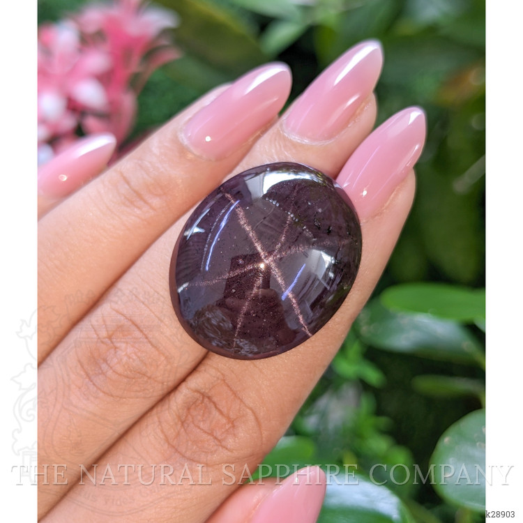 47.30 Ct. Pinkish Purple Star Garnet from Ceylon (Sri Lanka)