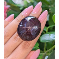 153.56 Ct. Pinkish Purple Star Garnet from Ceylon (Sri Lanka) Life Style