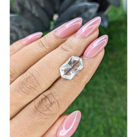 3.96 Ct. Blue Aquamarine from Ceylon (Sri Lanka) Life Style