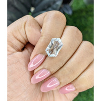 3.96 Ct. Blue Aquamarine from Ceylon (Sri Lanka) Life Style