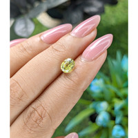 1.55 Ct. Yellowish Green Chrysoberyl from Tanzania Life Style