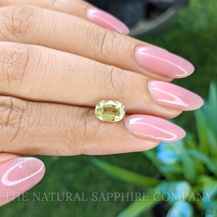 1.60 Ct. Greenish Yellow Chrysoberyl from Tanzania