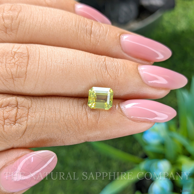 2.48 Ct. Yellowish Green Chrysoberyl from Tanzania