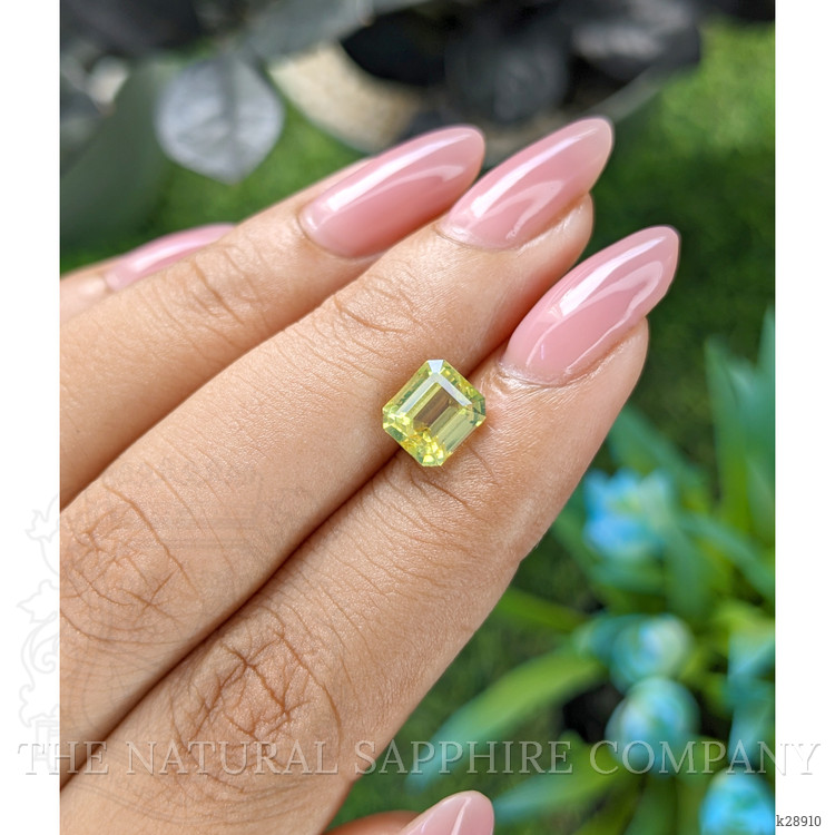2.48 Ct. Yellowish Green Chrysoberyl from Tanzania