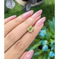 2.82 Ct. Yellowish Green Chrysoberyl from Tanzania Life Style