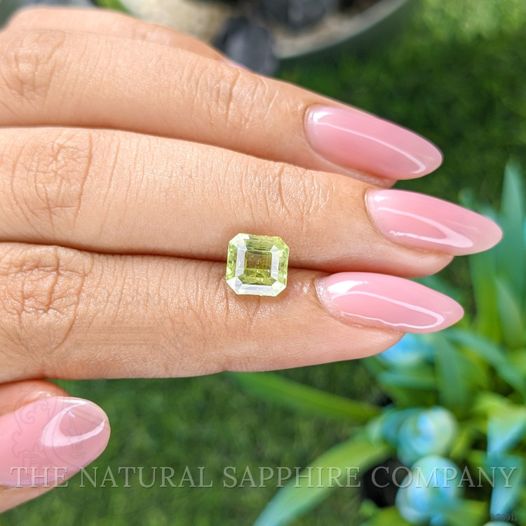 2.82 Ct. Yellowish Green Chrysoberyl from Tanzania
