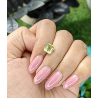 2.82 Ct. Yellowish Green Chrysoberyl from Tanzania Life Style