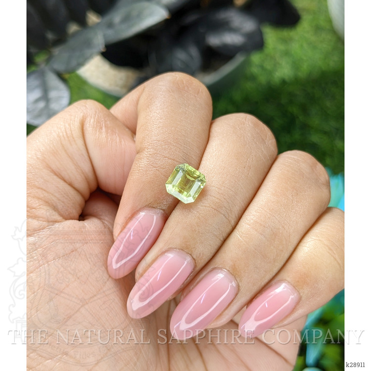2.82 Ct. Yellowish Green Chrysoberyl from Tanzania
