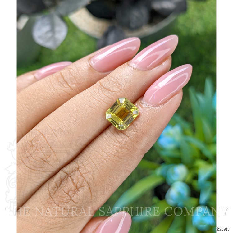 3.04 Ct. Greenish Yellow Chrysoberyl from Tanzania