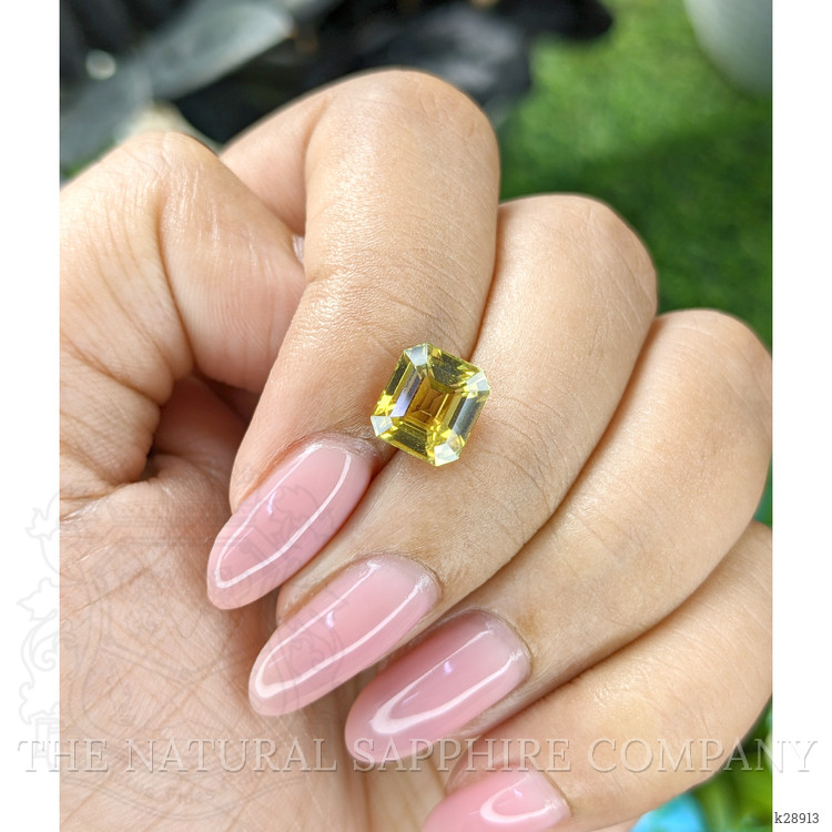 3.04 Ct. Greenish Yellow Chrysoberyl from Tanzania