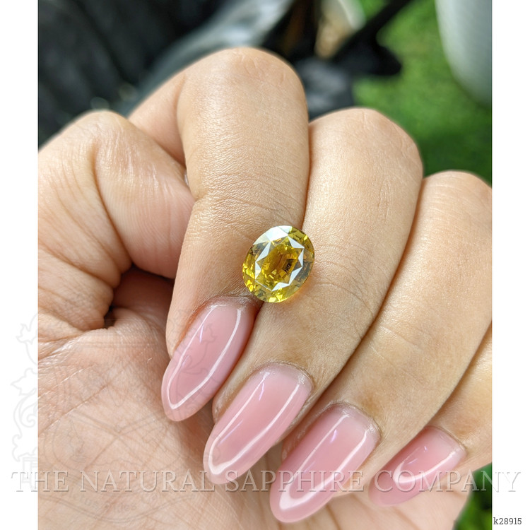 3.27 Ct. Greenish Yellow Chrysoberyl from Tanzania