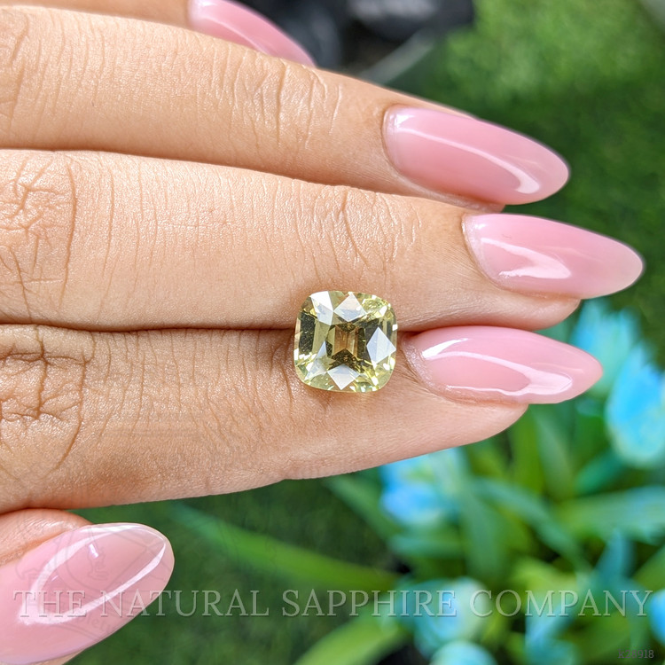3.58 Ct. Yellowish Green Chrysoberyl from Tanzania