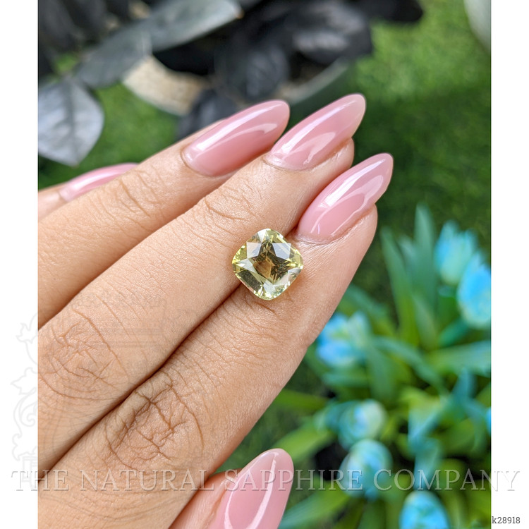 3.58 Ct. Yellowish Green Chrysoberyl from Tanzania