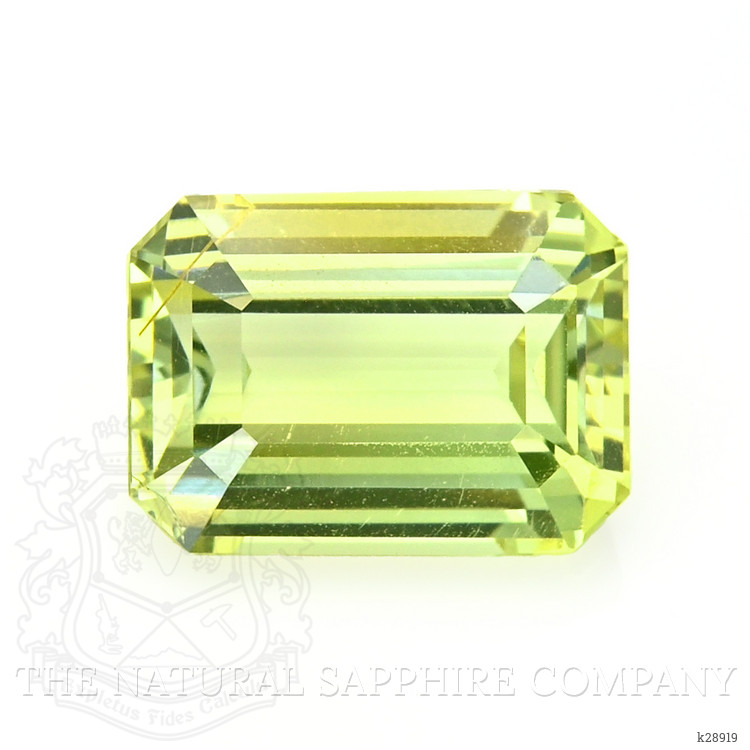 3.65 Ct. Yellowish Green Chrysoberyl from Tanzania