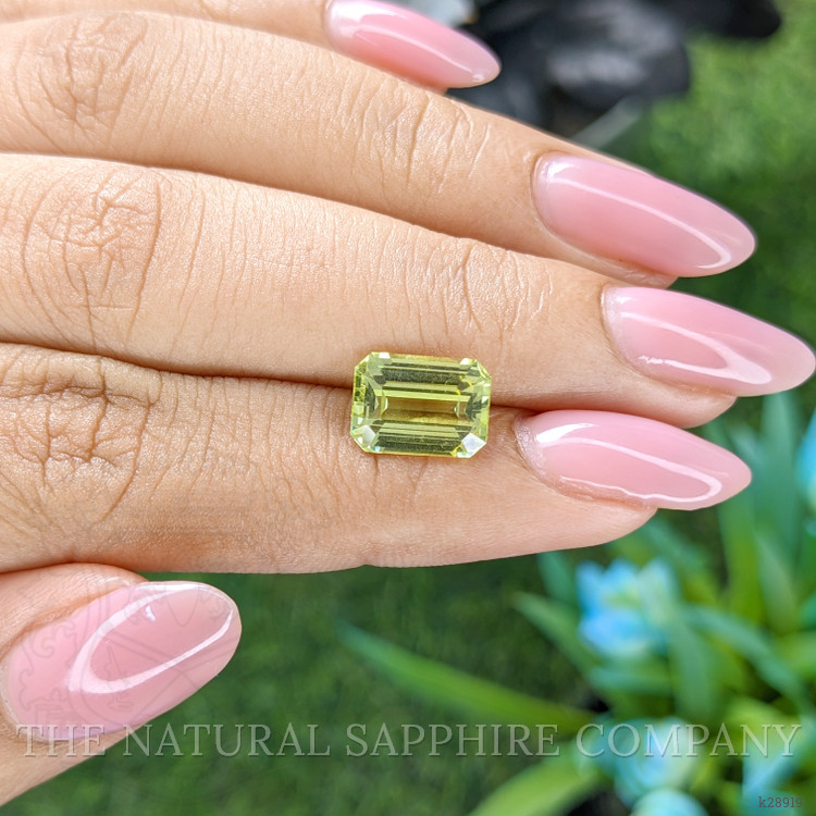 3.65 Ct. Yellowish Green Chrysoberyl from Tanzania