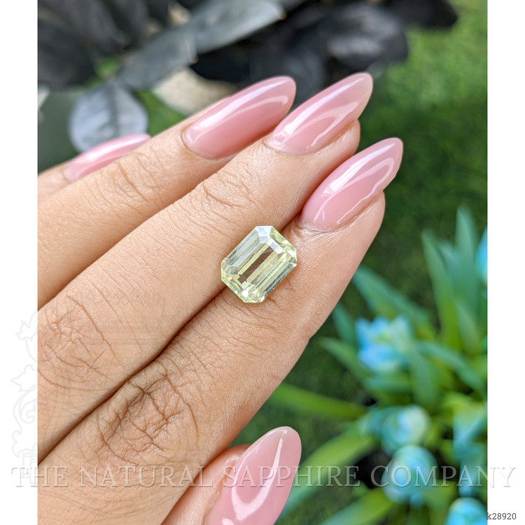 3.69 Ct. Yellowish Green Chrysoberyl from Tanzania