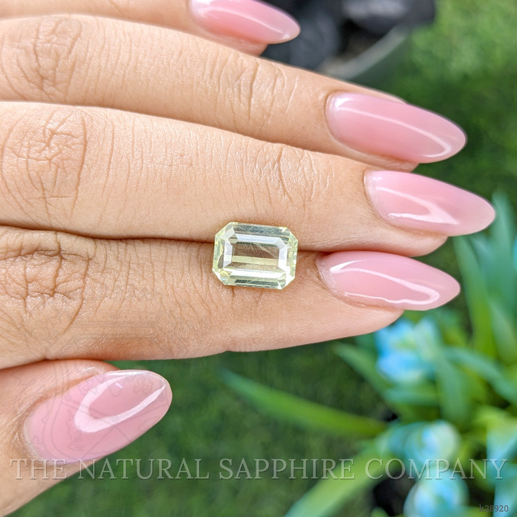 3.69 Ct. Yellowish Green Chrysoberyl from Tanzania