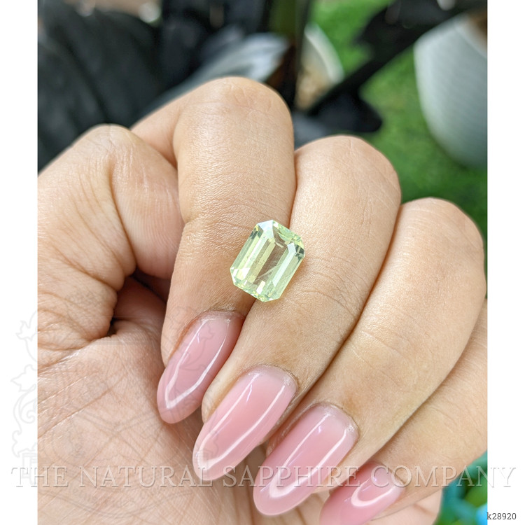 3.69 Ct. Yellowish Green Chrysoberyl from Tanzania