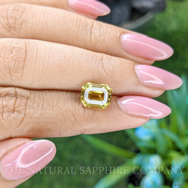3.91 Ct. Greenish Yellow Chrysoberyl from Tanzania
