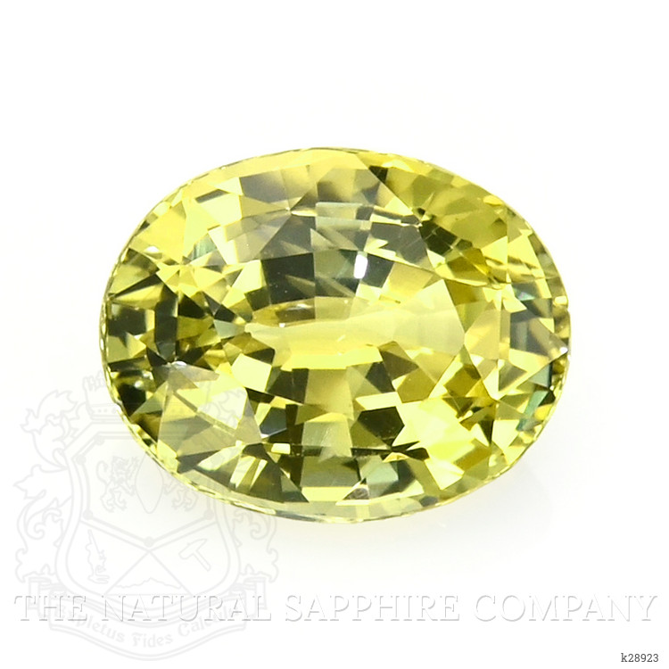 4.11 Ct. Greenish Yellow Chrysoberyl from Tanzania