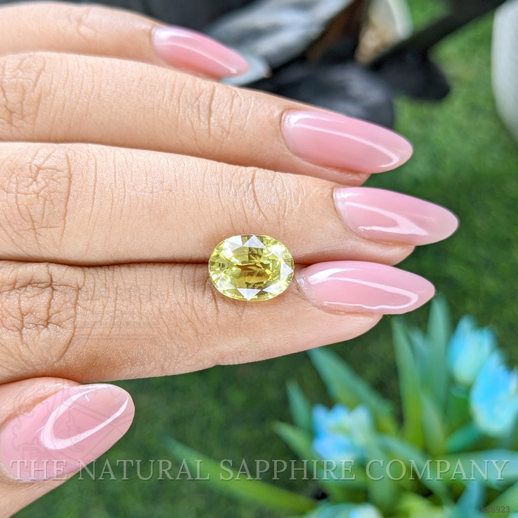4.11 Ct. Greenish Yellow Chrysoberyl from Tanzania