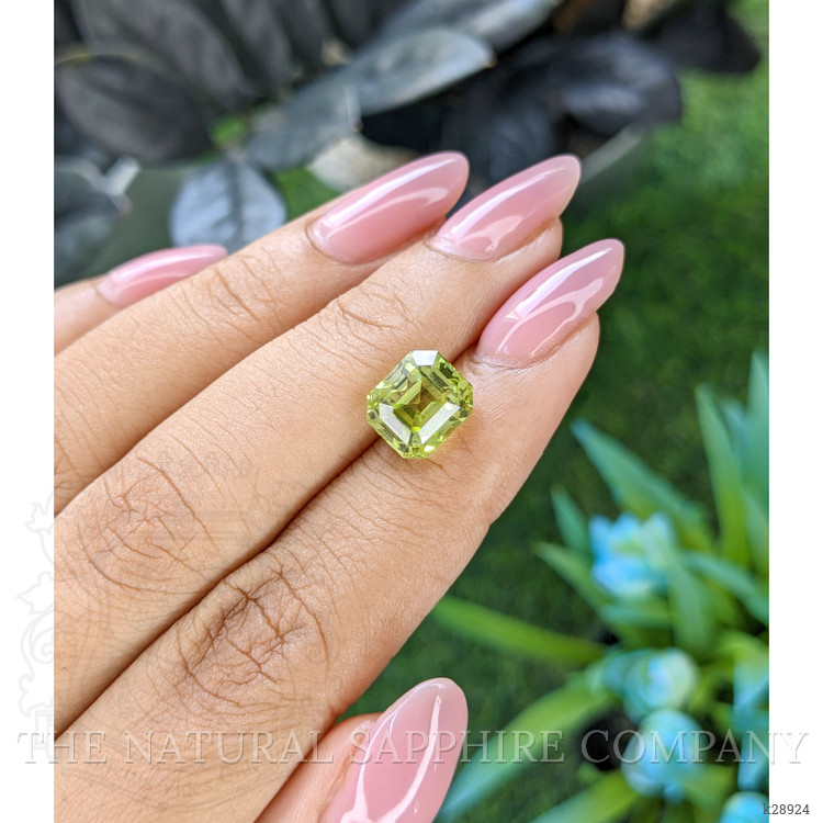 5.05 Ct. Yellowish Green Chrysoberyl from Tanzania