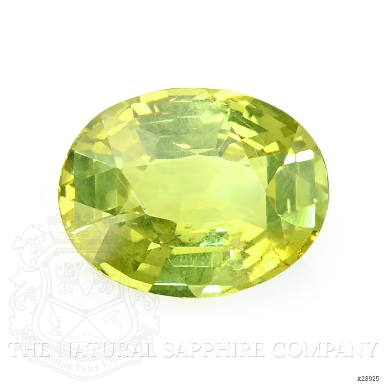 5.08 Ct. Yellowish Green Chrysoberyl from Tanzania