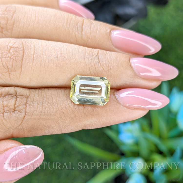 5.43 Ct. Yellowish Green Chrysoberyl from Tanzania
