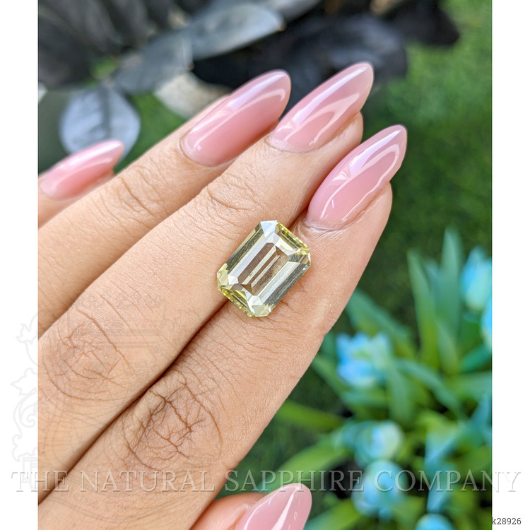 5.43 Ct. Yellowish Green Chrysoberyl from Tanzania
