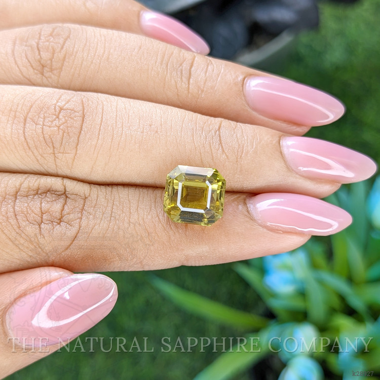7.15 Ct. Greenish Yellow Chrysoberyl from Tanzania