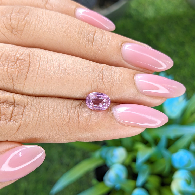1.46 Ct. Purplish Pink Spinel from Madagascar
