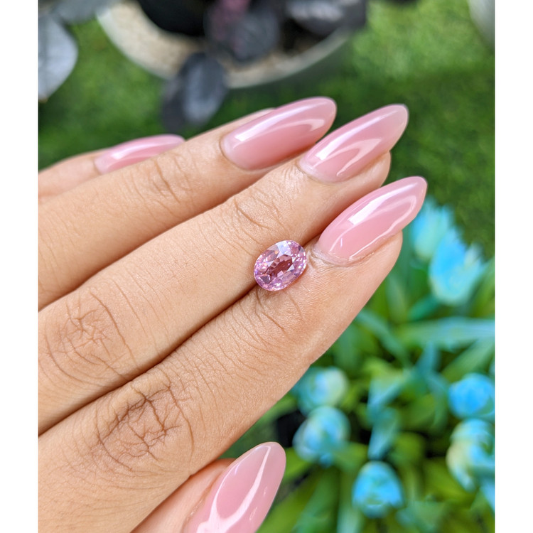 1.46 Ct. Purplish Pink Spinel from Madagascar