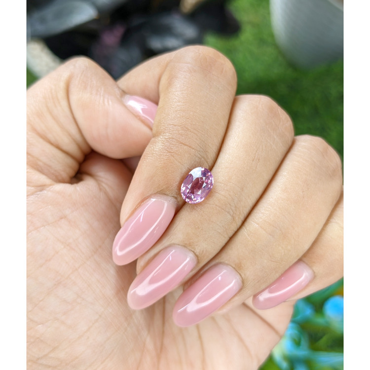1.46 Ct. Purplish Pink Spinel from Madagascar