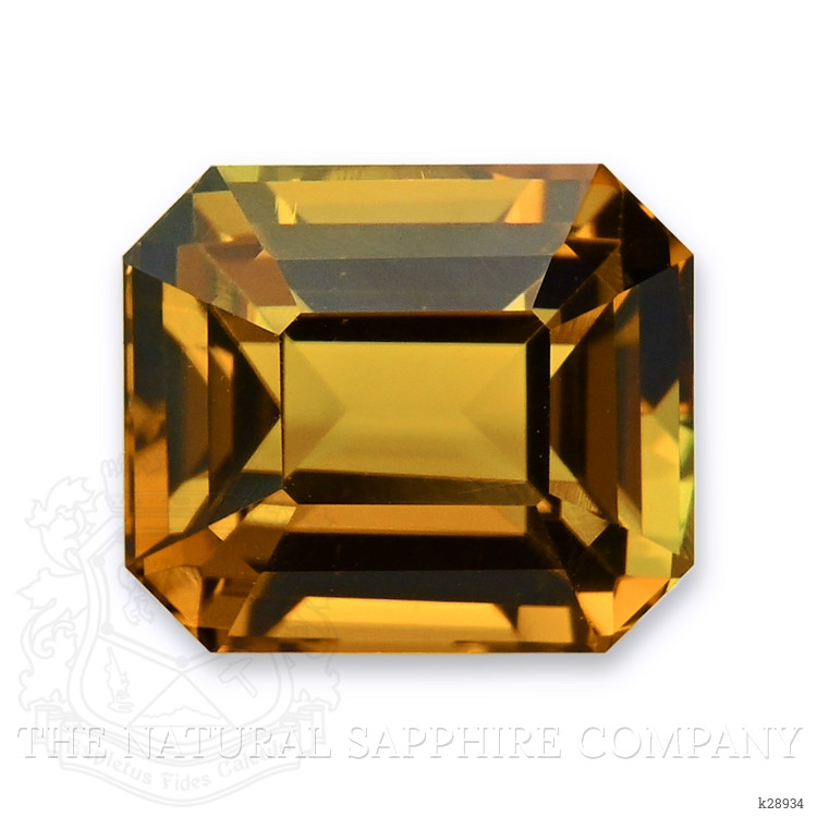 3.93 Ct. Yellowish Brown Tourmaline from Tanzania
