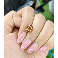 3.19 Ct. Orangish Brown Malaya Garnet from Tanzania Life Style