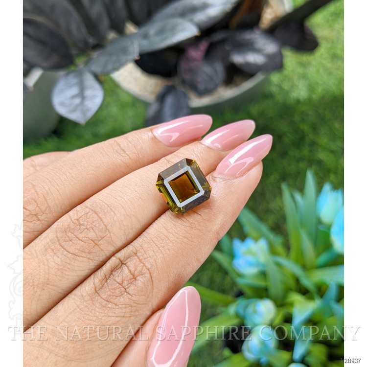8.92 Ct. Yellowish Green Tourmaline from Tanzania