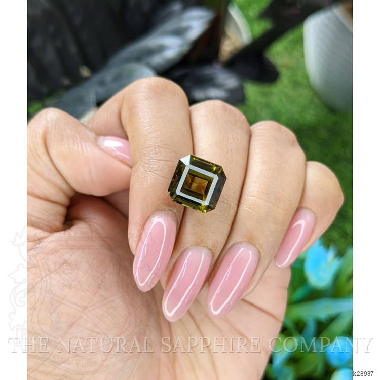 8.92 Ct. Yellowish Green Tourmaline from Tanzania