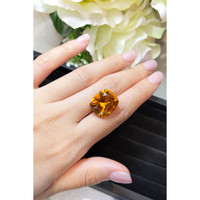 17.21 Ct. Citrine from Madagascar Life Style