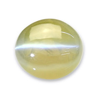 1.30 Ct. Greenish Yellow Cabochon Chrysoberyl from Tanzania Video