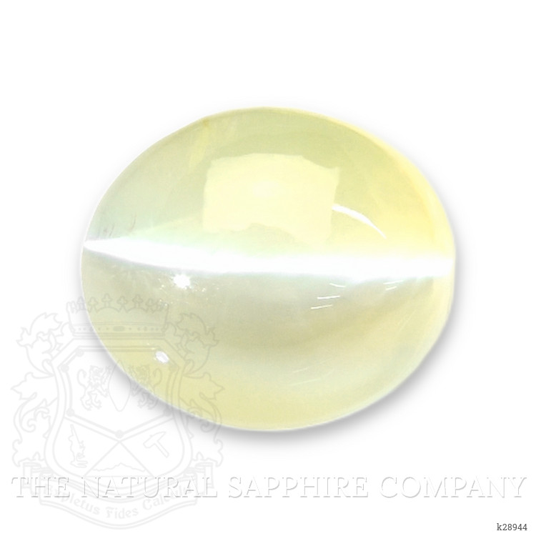1.72 Ct. Greenish Yellow Cabochon Chrysoberyl from Tanzania