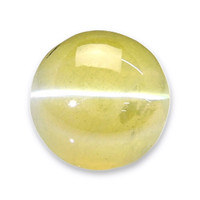 1.02 Ct. Greenish Yellow Cabochon Chrysoberyl from Tanzania Video
