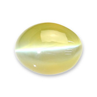 1.37 Ct. Greenish Yellow Cabochon Chrysoberyl from Tanzania Video